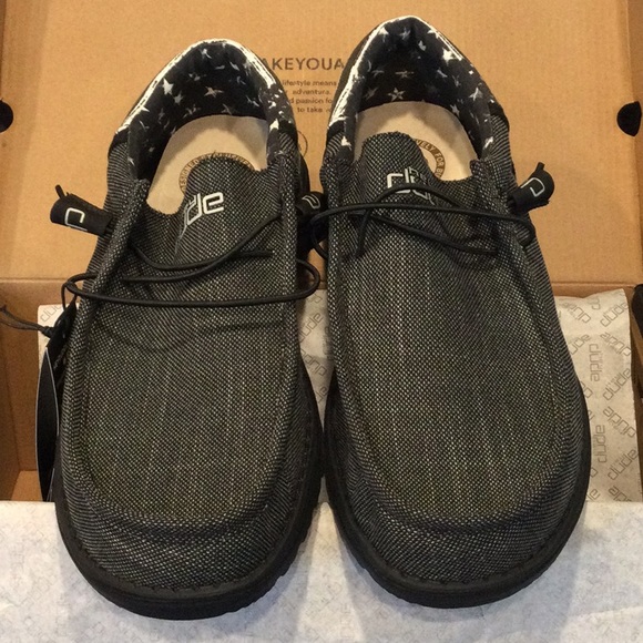 Hey Dude Wally Funk Break Patriotic ~ NIB~ with Tags~USA American Flag - Picture 4 of 5